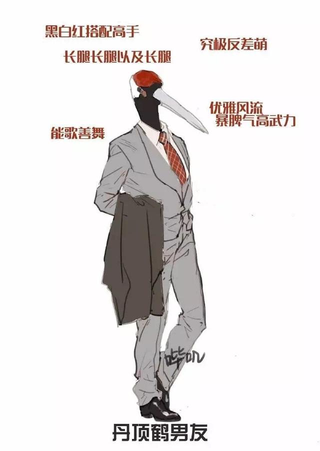 丹顶鹤男友什么意思？  第1张