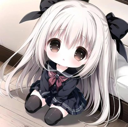 小猫女女生可爱头像  第3张