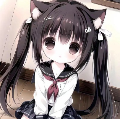小猫女女生可爱头像  第12张