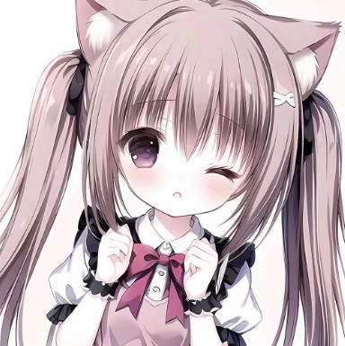 小猫女女生可爱头像  第18张