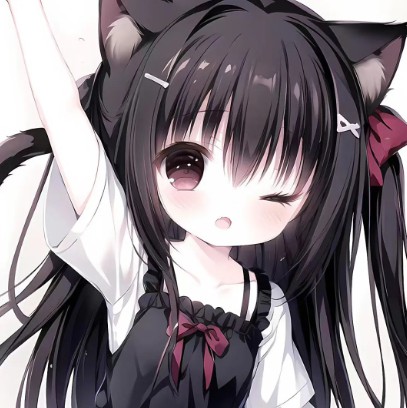 小猫女女生可爱头像  第11张
