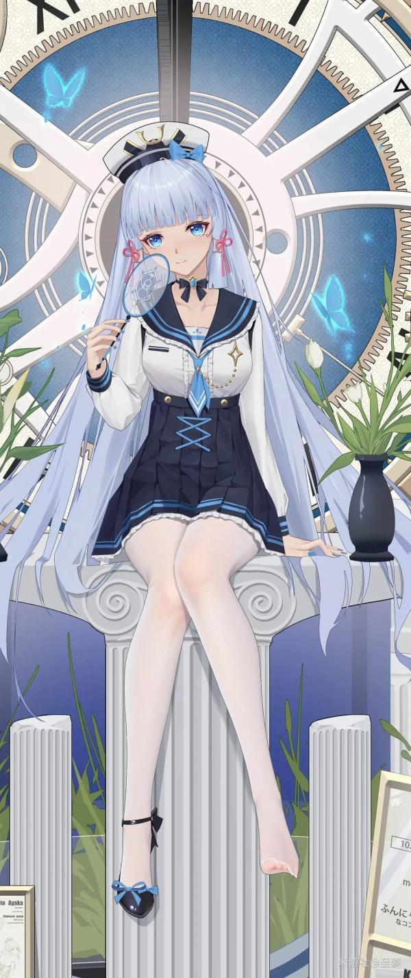 萌系白丝美少女~腿控福利  第5张