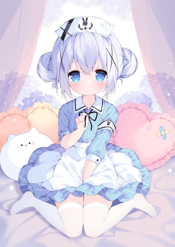 萌系白丝美少女~腿控福利  第9张