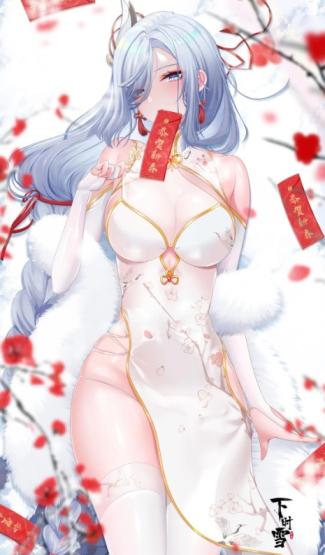 那些穿着旗袍的二次元小姐姐  第8张