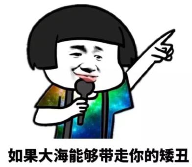 【表情包】如果大海能够带走你的矮丑  第1张